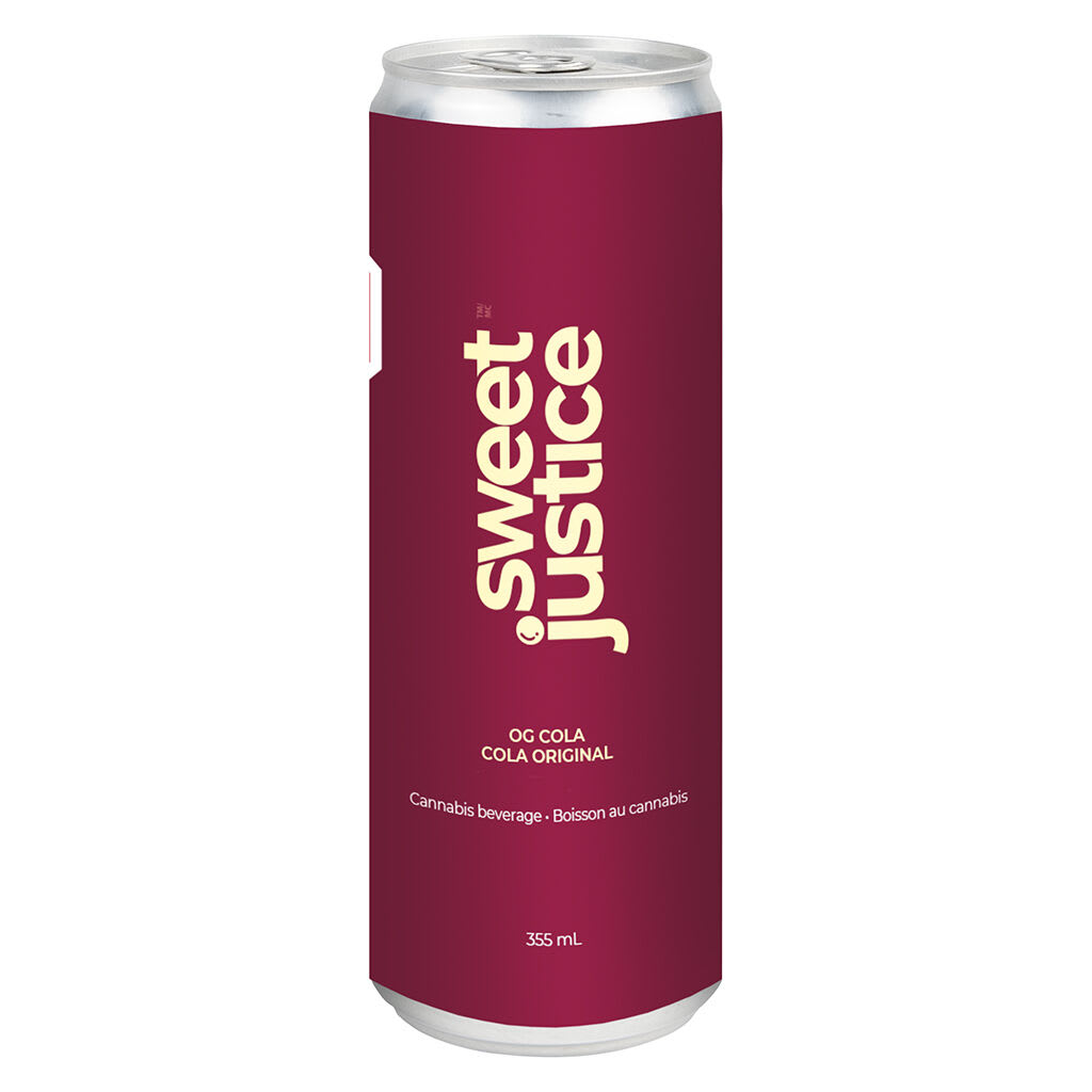 Sweet Justice - OG Cola THC+CBG - OG Cola THC+CBG 355ml Beverages